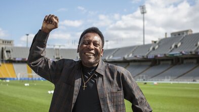 Notuðu gervigreind til að endurskapa mark Pele sem náðist aldrei á filmu