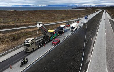 Malbikun Reykjanesbrautar frestað