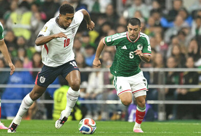Mexíkó - England, staðan er 0:2