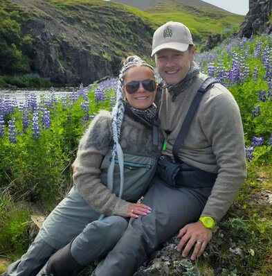 Birgitta Haukdal ástfangin í veiðiferð