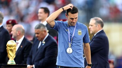 Gætu misst bæði Messi og landsliðsþjálfarann sinn