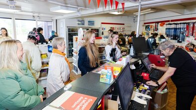 Vestur­bæingar kvöddu sögu­fræga bensín­stöð