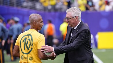 Romário segir frammi­stöðu Brasilíu sorg­lega