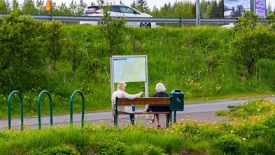 Víða all­hvass vindur og úr­komu­bakki nálgast