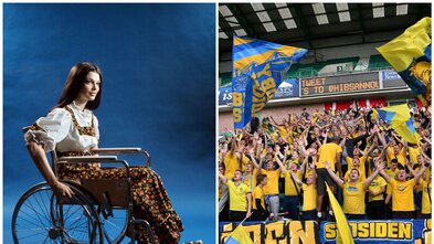 Bröndby-bullur ráðast ekki bara á Víkinga heldur einnig á konur í hjóla­stól