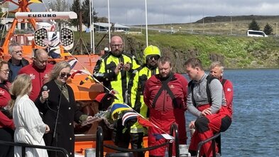 Sjöunda björgunarskipið komið til heima­hafnar