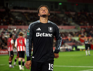 Jadon Sancho gæti verið á leið í sömu deild og Aron Einar