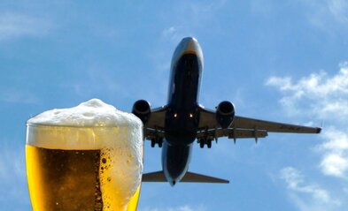 Allur bjór um borð kláraðist korteri eftir flugtak