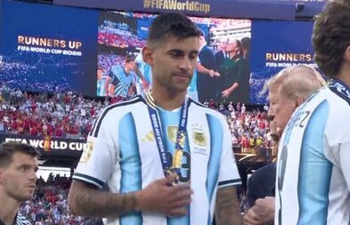 Ein af stjörnum Argentínu vakti athygli - Neitaði að taka í hönd Trump